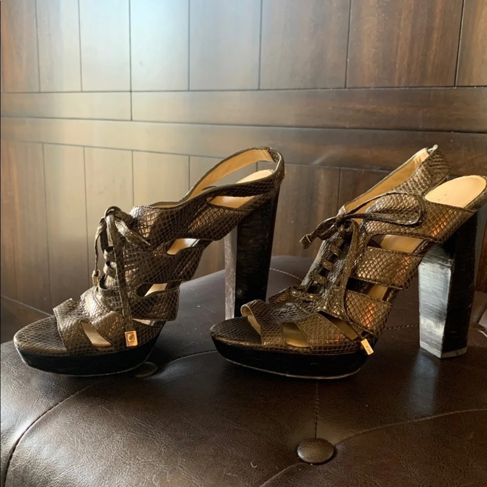 Coach platform shoes 8.5